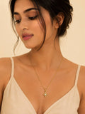 Anti-Tarnish Diamond-Style Pendant Necklace