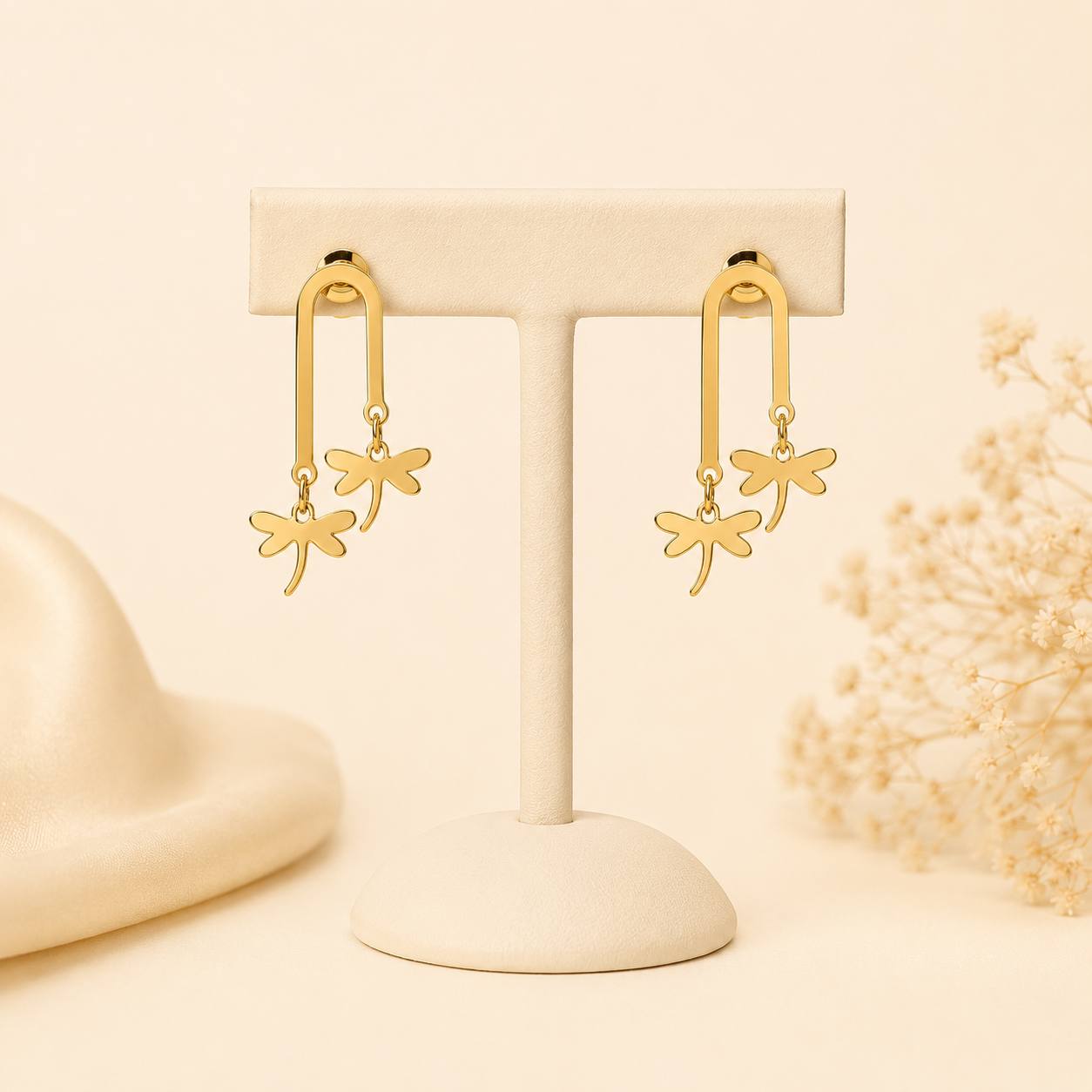 Dragonfly Dangle Earrings