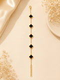 Black Clover Anti-Tarnish Bracelet