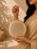 Luxury Round Glitter Potli Clutch