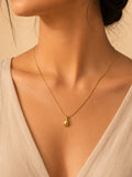 Minimal Teardrop Pendant Anti-Tarnish Necklace
